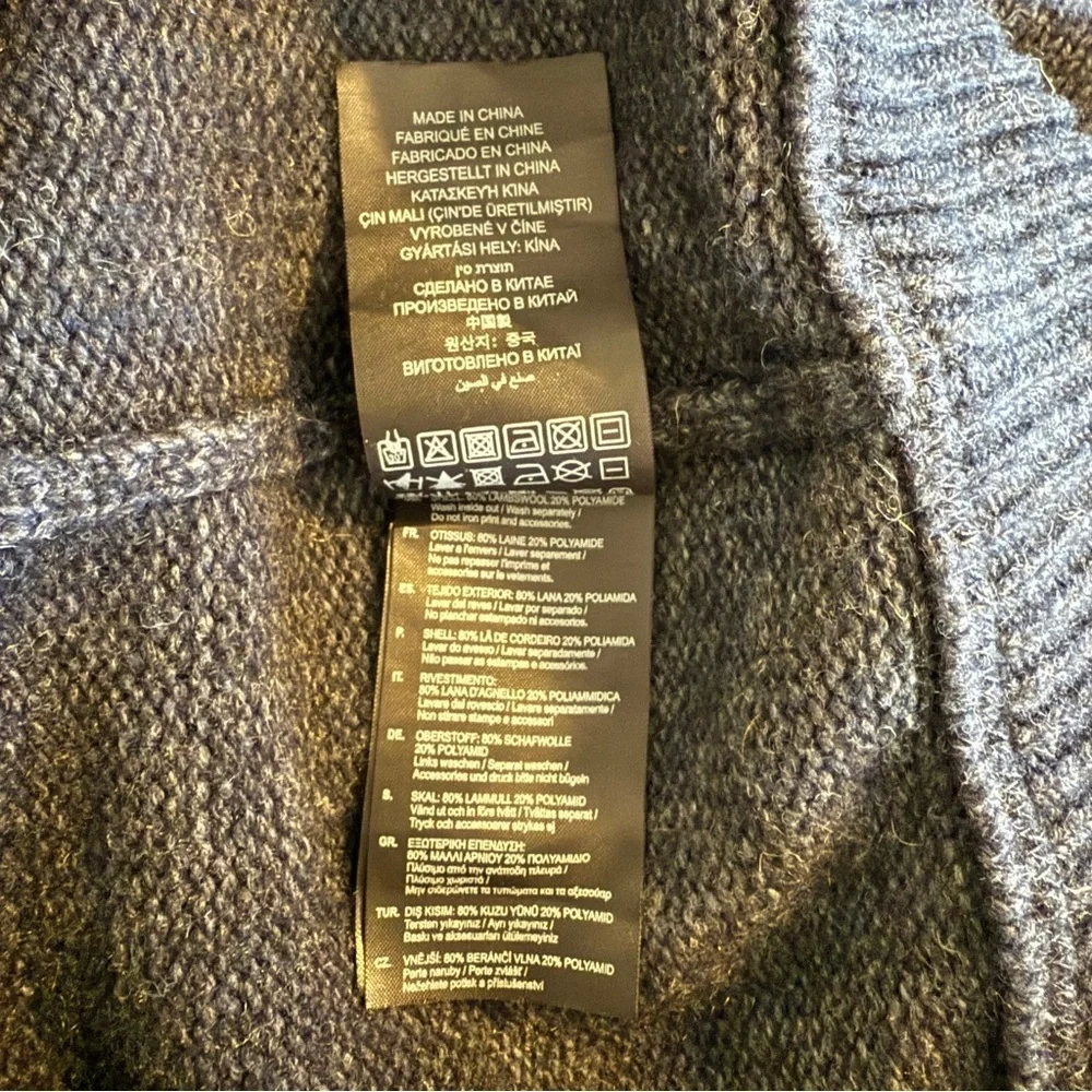 G-Star Raw Mens Knit Cardigan Sweater Jacket Small 100% Cotton Gray CL Coast